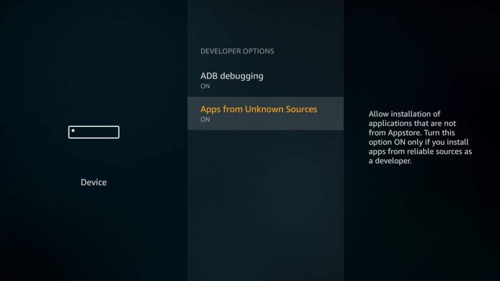 firestick vpn unknown sources