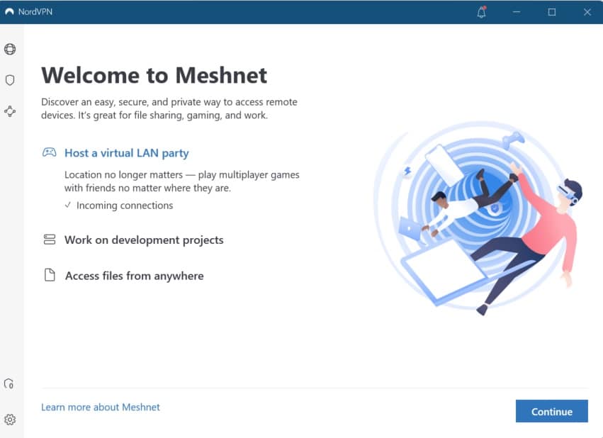 Meshnet NordVPN