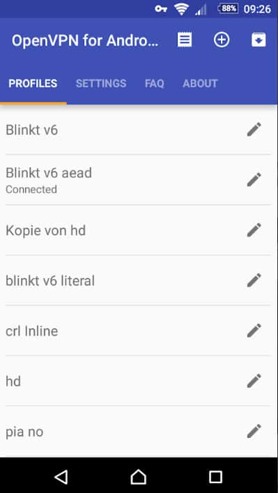 OpenVPN para Android