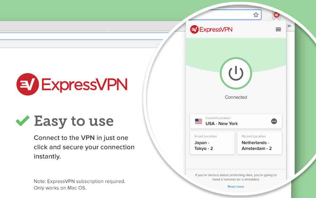Expressvpn 브라우저 확장 프로그램
