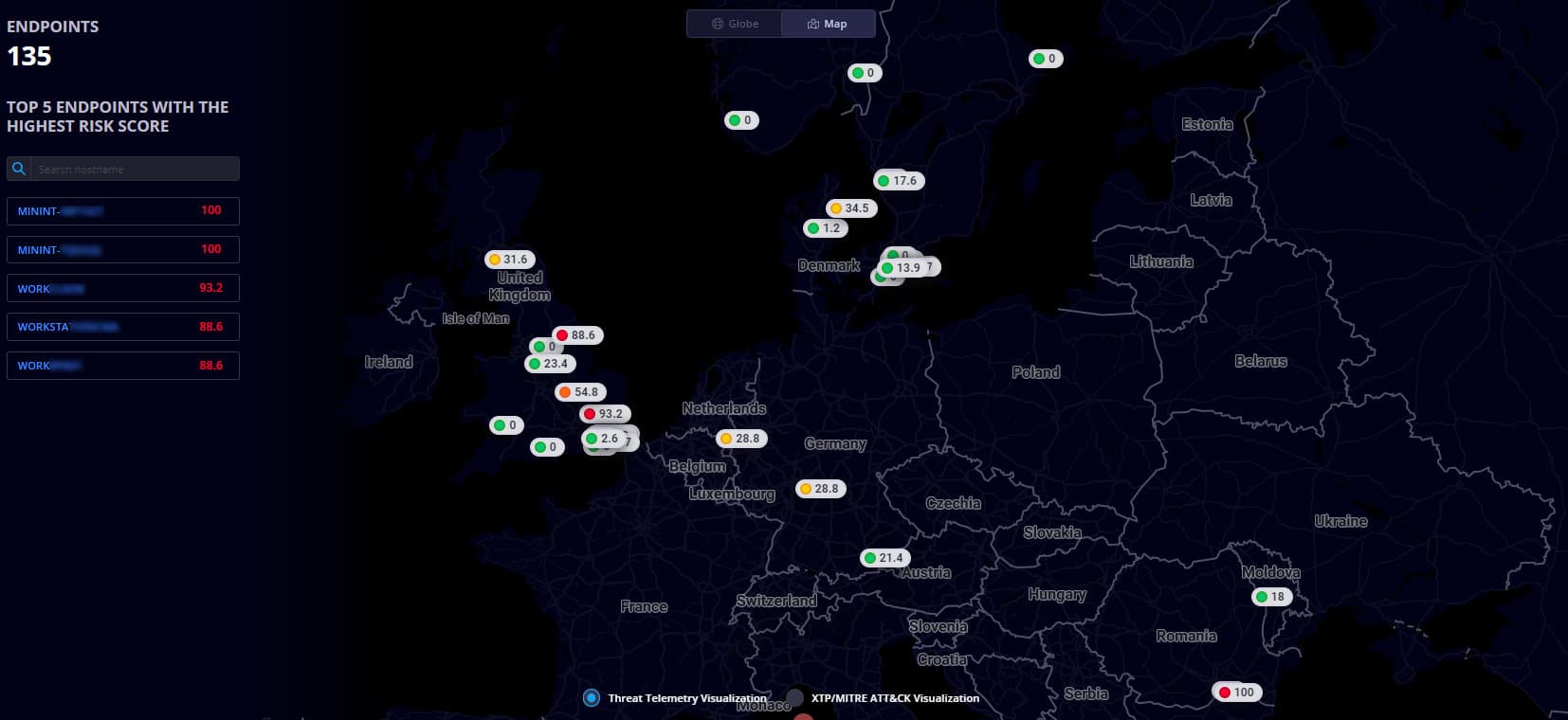 Das Heimdal Action Center kann Assets an mehreren Standorten verwalten