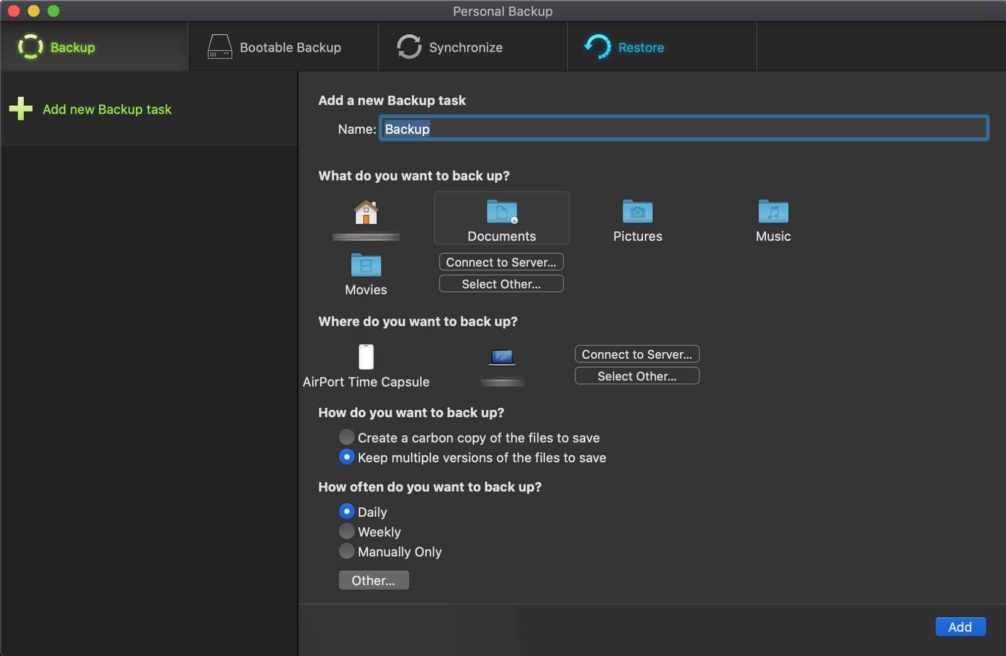 Intego - Personal Backup