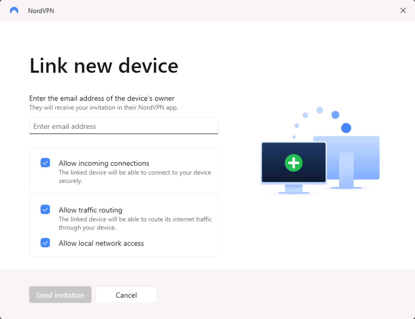 NordVPN – Meshnet – Appareil Externe