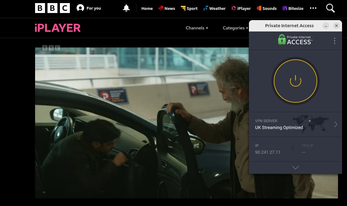 Reproducir BBC iPlayer mientras estás conectado a PIA