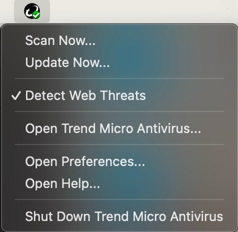 Trend Micro - Open Help