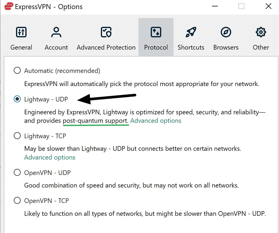 expressvpn post quantum support