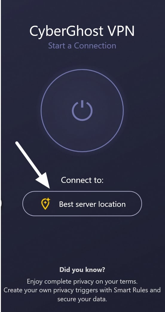 cyberghost best server