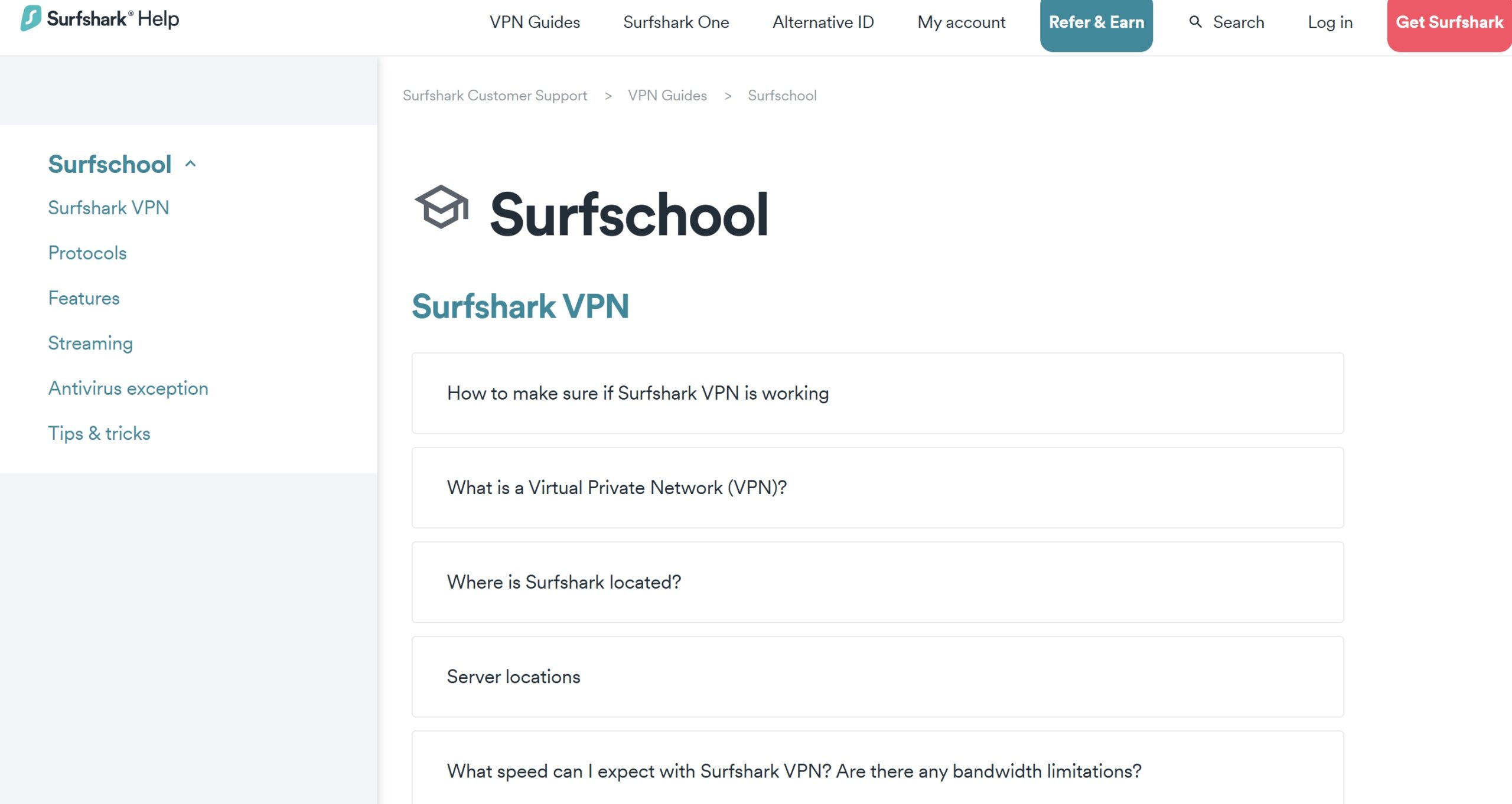 surfshark surfschool